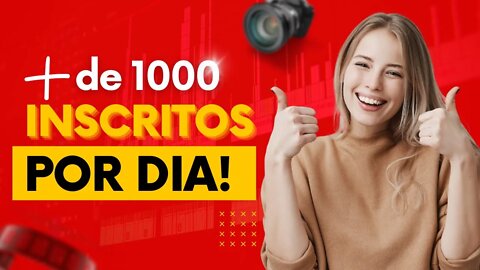 Como ganhar 1000 inscritos rápido para você monetizar seu canal