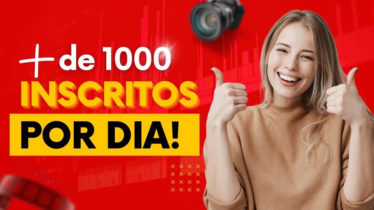 Como ganhar 1000 inscritos rápido para você monetizar seu canal