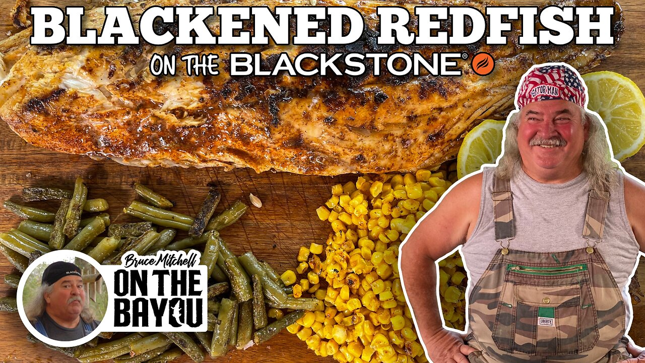 Blackened Red Fish with Bruce Mitchell | Blackstone Griddles