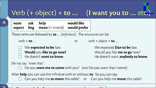 055 - ENGLISH GRAMMAR IN USE - Unit 55 - Verb + object + to - Intermediate