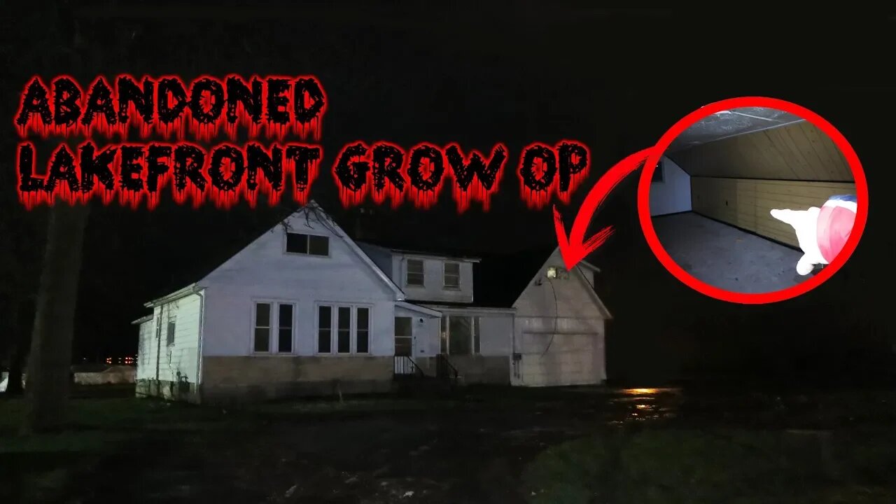 EXPLORING 2 ABANDONED WATERFRONT MANSIONS! (GROW-OP FOUND!)