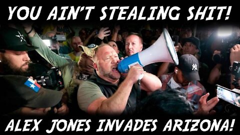 Alex Jones Fires Up Trump Supporters in Arizona! • Day 1
