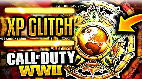 WW2 UNLIMITED XP GLITCH!! MASTER prestige Glitch COD WW2 XP Glitch! World War 2 Unlimited XP Glitch!