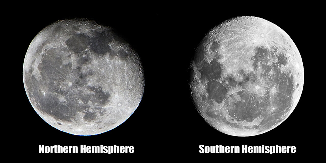 Why Does the Moon Appear Upside-Down in the Southern Hemisphere?