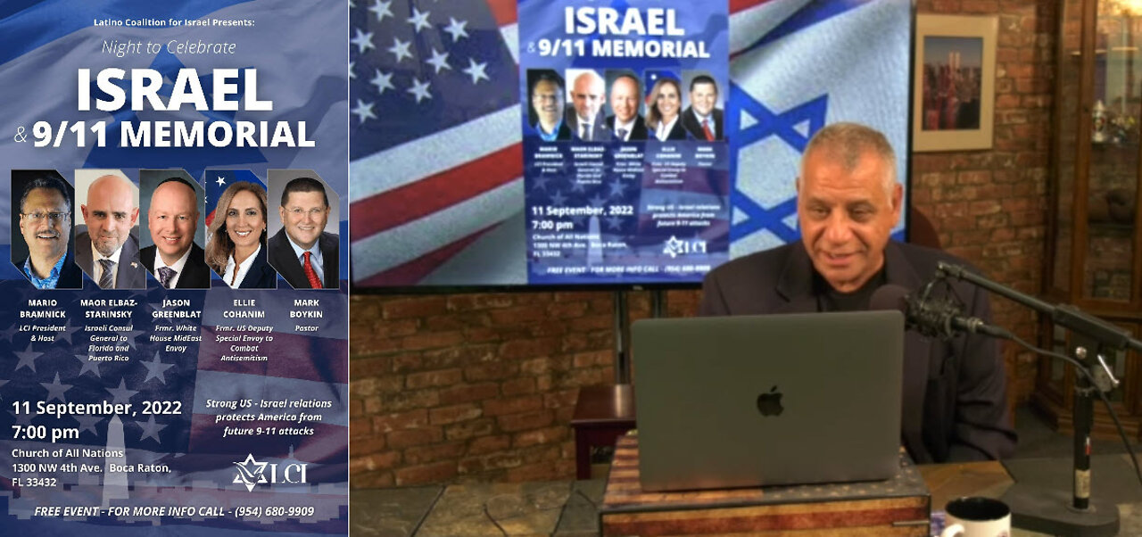 Defend The Border - Tom Trento with Pastor Bramnick - Israel & 9/11 Event