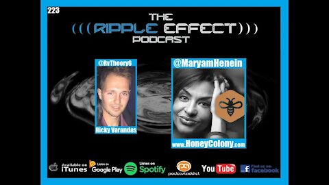 The Ripple Effect Podcast #223 (Maryam Henein | Journalist & Director of Vanishing of The Bees)