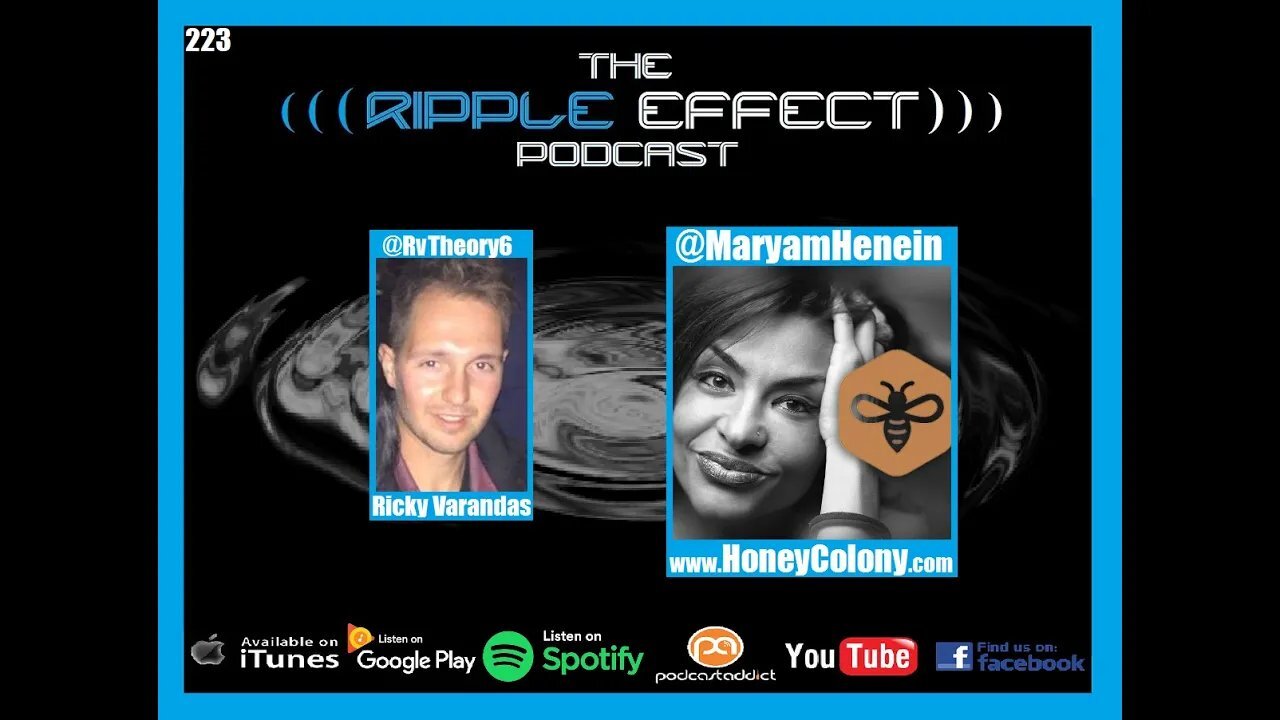 The Ripple Effect Podcast #223 (Maryam Henein | Journalist & Director of Vanishing of The Bees)