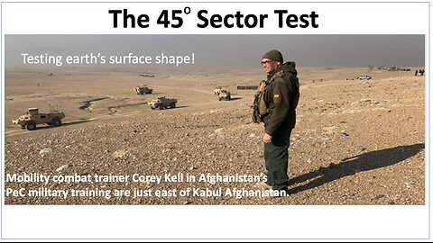 The 45 degree Sector Test the definitive test of earths surface