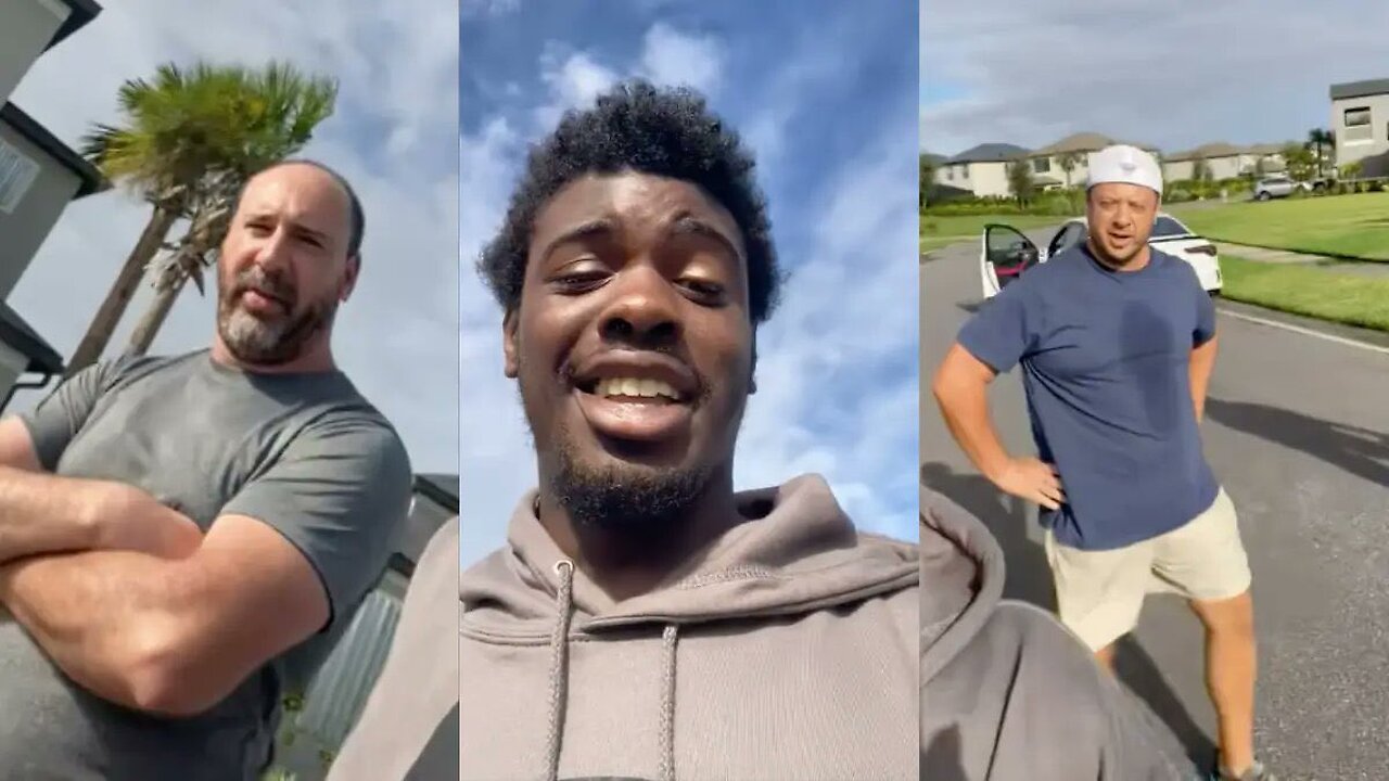 Black Man Has Gun Pulled On Him for Walking Through An All White Neighborhood.
