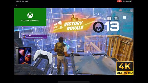 13 kill solo win (Fortnite mobile with controller🎮/ XCG\ 4K 60 FPS\ iPad Pro 2021 FULL GAMEPLAY)