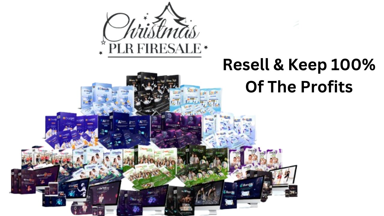 Christmas PLR Firesale Review