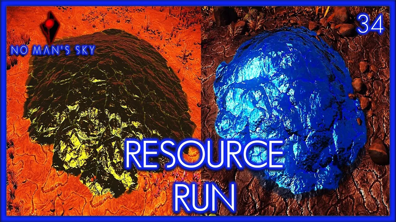 Resource Run - No Man's Sky Gameplay | Ep 34