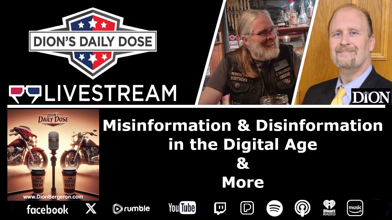 Coffee Break: Misinformation & Disinformation in the Digital Age (& More)