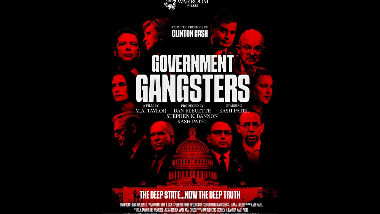 ⚡ GOVERNMENT GANGSTERS - KASH PATEL ⚡