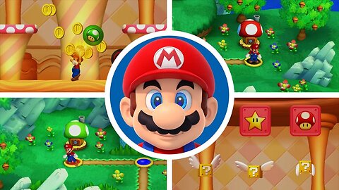 All Special Houses - New Super Mario Bros. U Deluxe