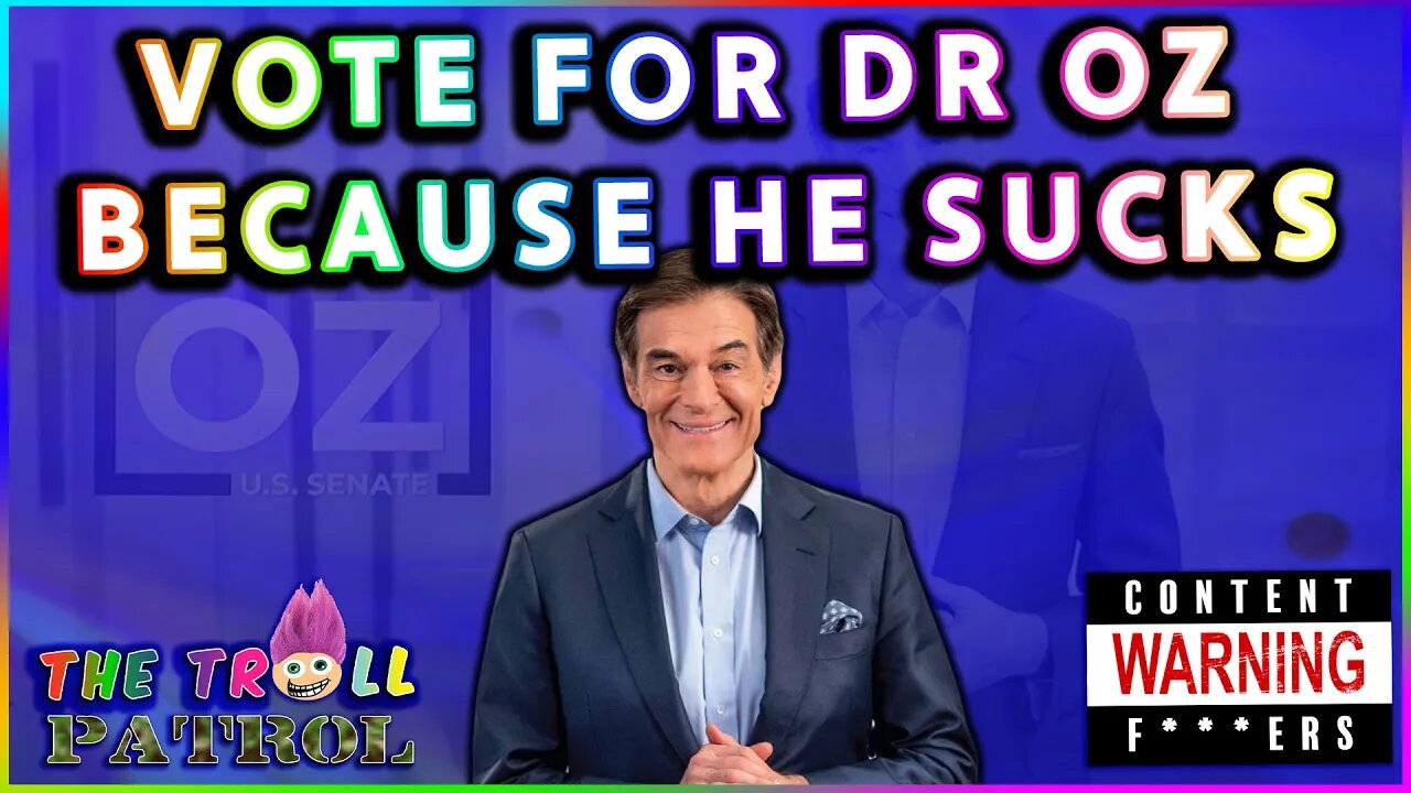 Opinion Piece Argues You Should Vote For Dr Oz Because He Will Be Bad / Fetterman NBC Interview