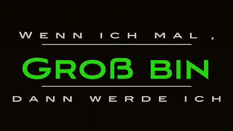 Wenn ich mal groß bin, werde ich... | Anektdoten | Privatisierte Philosophie