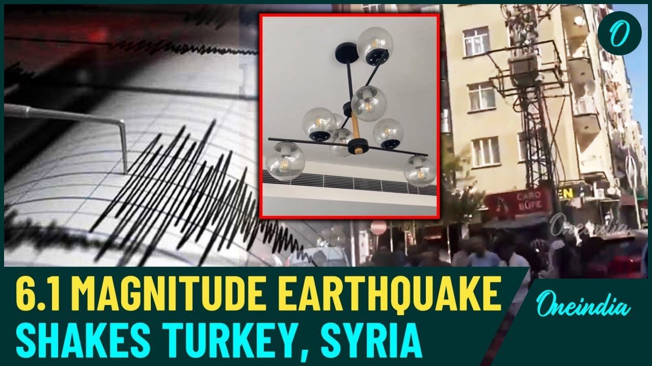 Big Breaking: Earthquake in Syria & Turkey | 6.1 Magnitude Earthquake Shakes Middle East Amid War