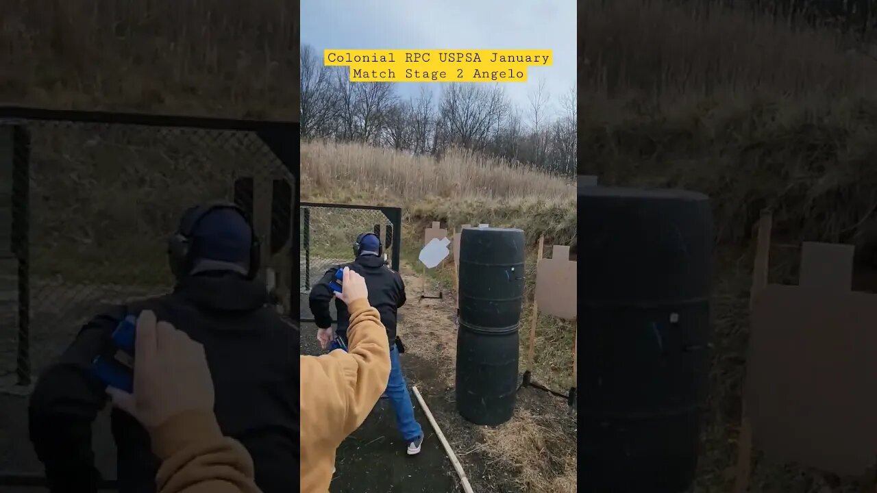 Colonial RPC #USPA January Match Stage 02 Angelo #unloadshowclear #ipsc #idpa