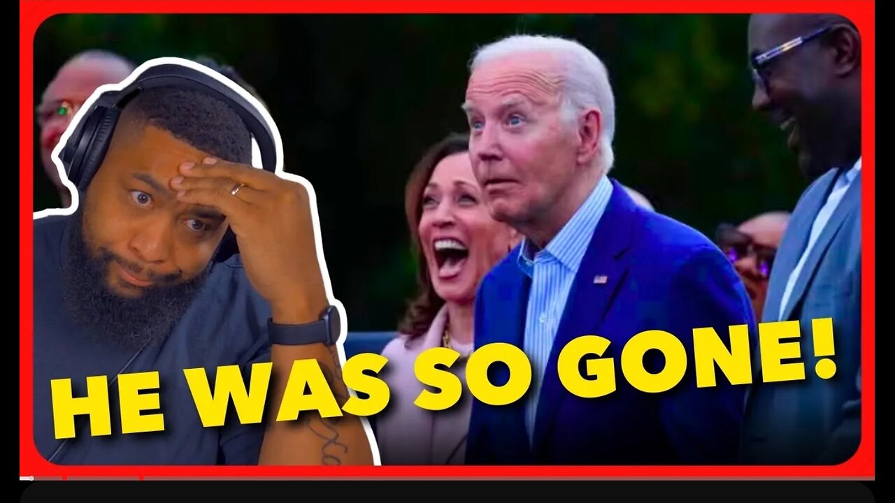 CRINGE Joe Biden FREEZES During White House Juneteenth Concert