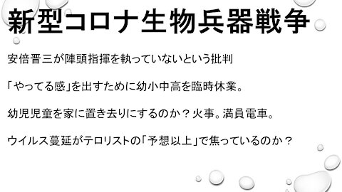 2020.02.28rkyoutube新型コロナウイルス戦争２８ アビガン隠ぺい謀略進行中