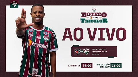 AO VIVO - SÃO PAULO X FLUMINENSE | 13ª RODADA DO CAMPEONATO BRASILEIRO 2023