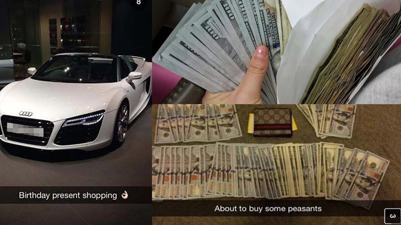 REACTING TO RICH KIDS SNAPCHATS! (YOU WONT BELIEVE THIS)