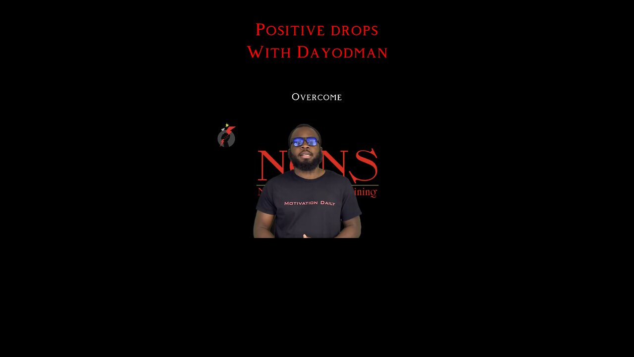 Overcome #dayodman #motivation #eeyayyahh #motivationalspeaker #overcomer