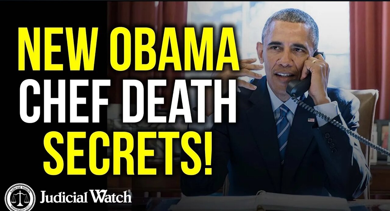 NEW Obama Chef Death Secrets