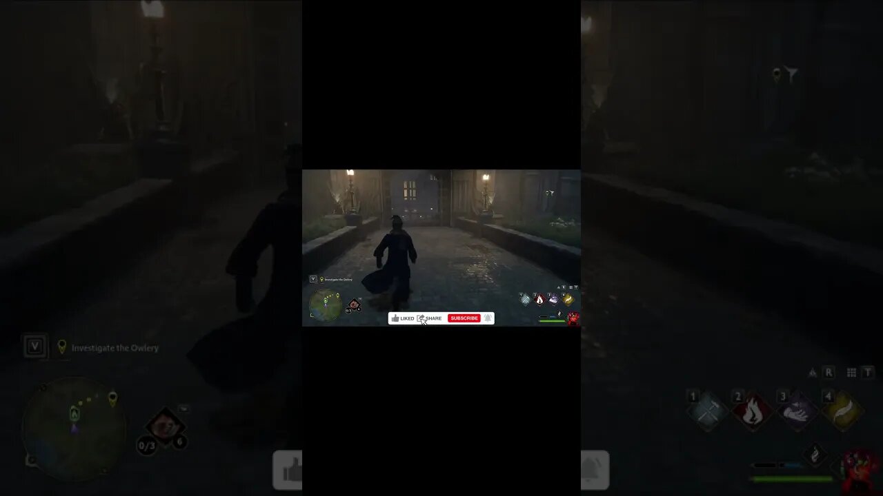 Hogwarts Legacy What Is It Like To Enter Hogwarts At Night #short