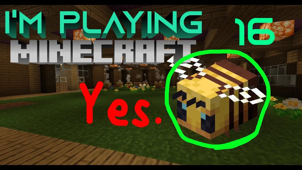Bees underground? | I'm Playing Minecraft 2x16
