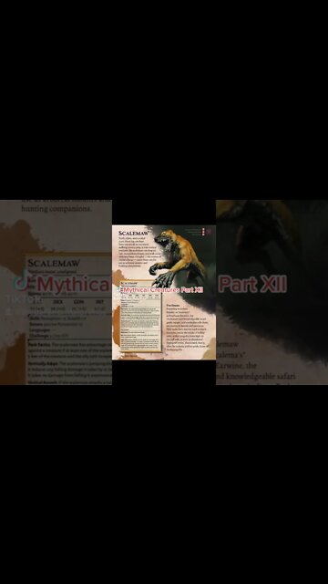 Mythical Creatures Part XII