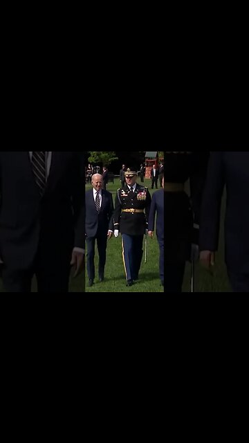 Biden Walks Like He Has Diarrhea