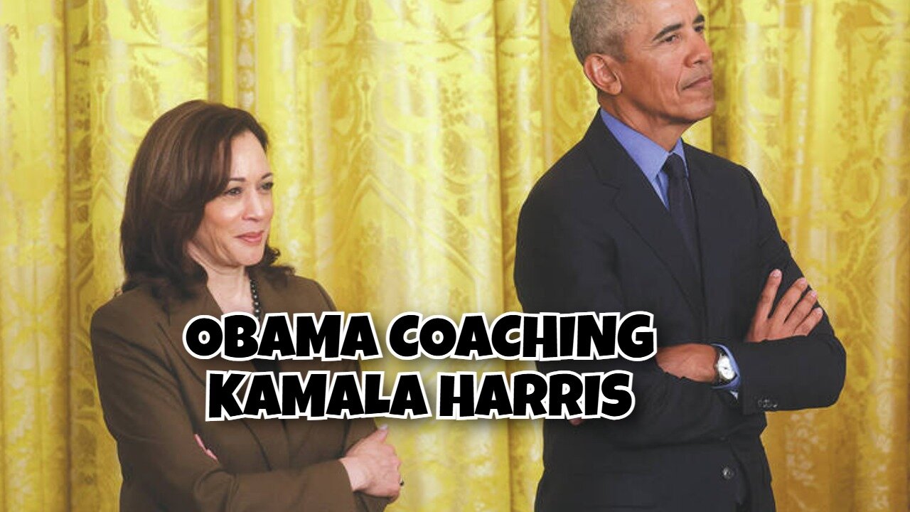 OBAMA IS COACHING KAMALA HARRIS BUT BLACK PEOPLE DON'T LIKE HIM ANYMORE