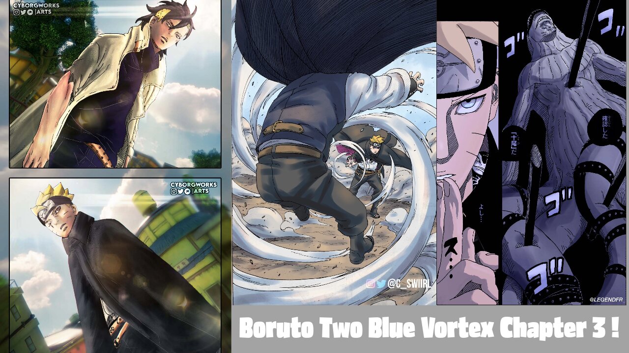 BORUTO INFILTRATES 10 TAILS DIMENSION! BORUTO TWO BLUE VORTEX CHAPTER 3 REVIEW! 🥷🤯