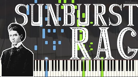 James Scott - Sunburst Rag 1909 (Ragtime Piano Synthesia)