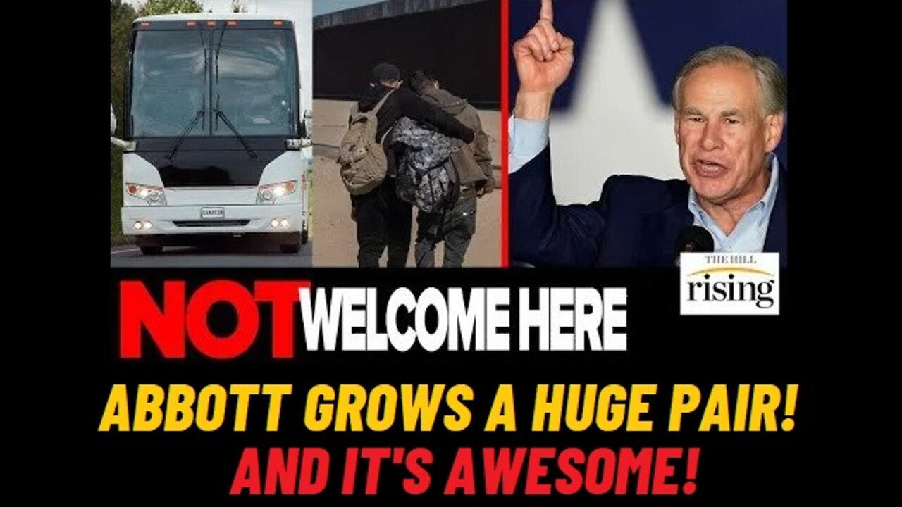 Gov. Abbott Grows A Huge Set And Drops Illegals In Biden's Lap!