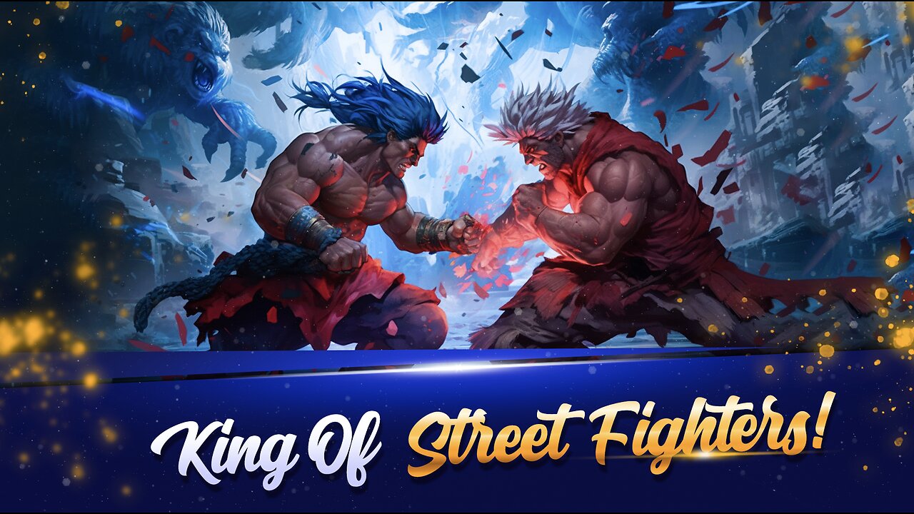 Street fighting knocked out.