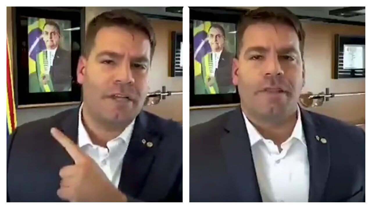 Deputy of Mato Grosso in Brazil makes a video in English speaking good truths to the world!