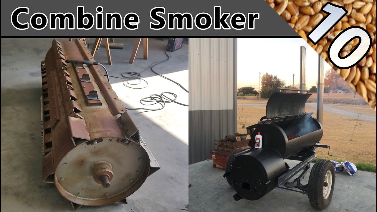 Smoker From A Combine Rotor | Slagell Harvesting | Wh23 | Episode 10
