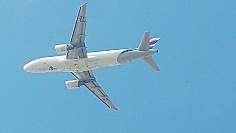 Airbus A320 PR-MHR departing to Teresina from Fortaleza