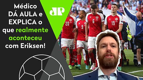 "O ERIKSEN teve uma MORTE SÚBITA revertida!" Cardiologista EXPLICA o que aconteceu!