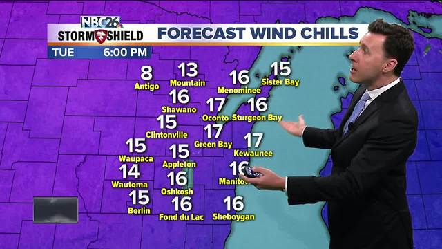 Michael Fish's NBC26 weather forecast