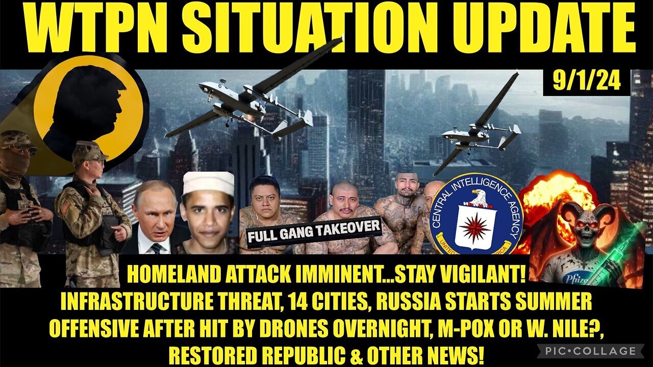 Situation Update - Homeland Attack Imminent, Plan-Demic Threat, World War III - September 3..