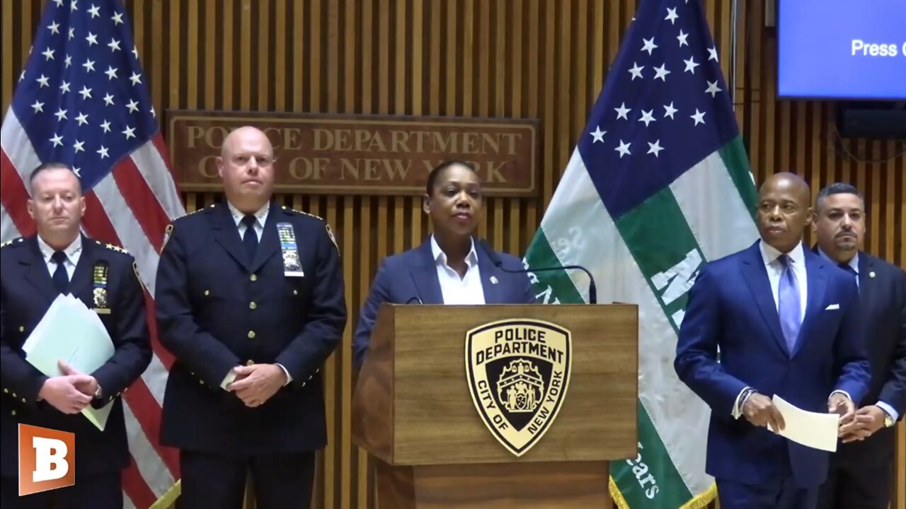 MOMENTS AGO: NYC Mayor Eric Adams, NYPD making law enforcement announcement…