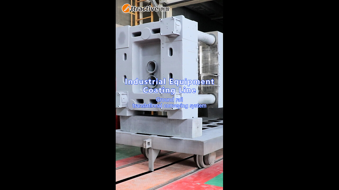 Ground Raill Translational Conveying System For Large Industrial equipment