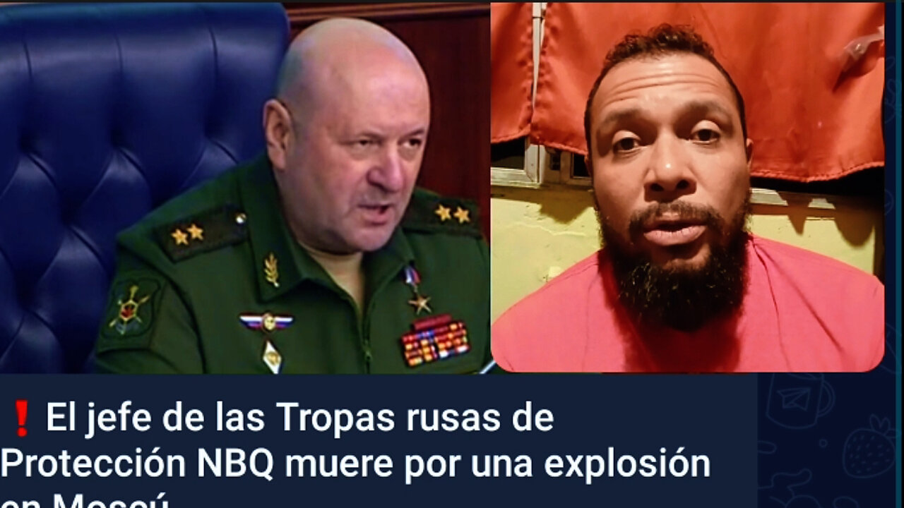 En una Explosión en Moscú 🇷🇺 Muere Igor Kirilov Jefe de Tropas de Defensa NBQ RUSO