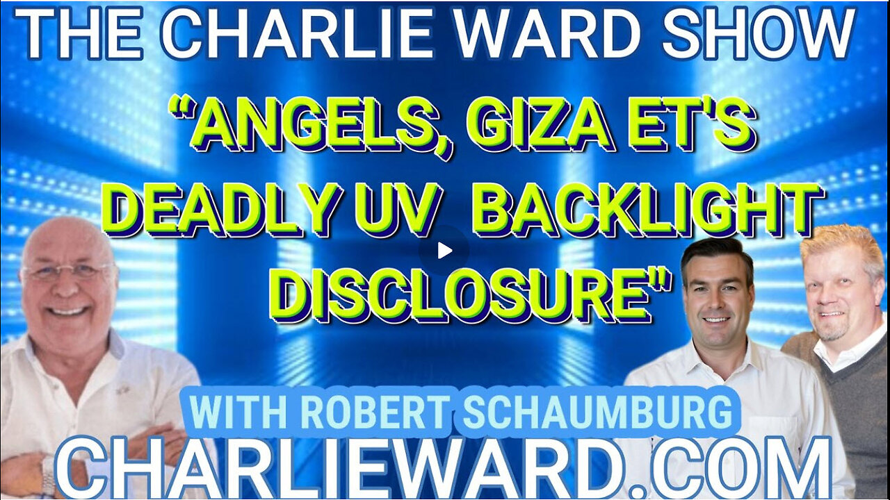 “ANGELS, GIZA ET'S, DEADLY UV BACKLIGHT DISCLOSURE" WITH ROBERT SCHAUMBURG & PAUL BROOKER