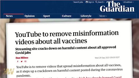 THE HIGHWIRE: YOUTUBE EXPANDS BAN ON ‘MISINFORMATION’
