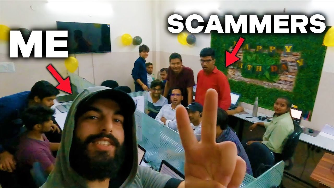 We Went INSIDE a Scam Call Center And Got Them RAIDED